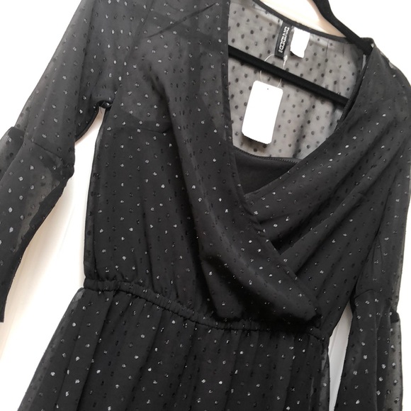 H&M sheer dress🖤 - Picture 3 of 4